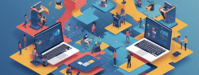 An image that displays the chaos of multiple LMS systems