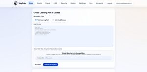 Screenshot of Wayfinder's Role generator prompt page